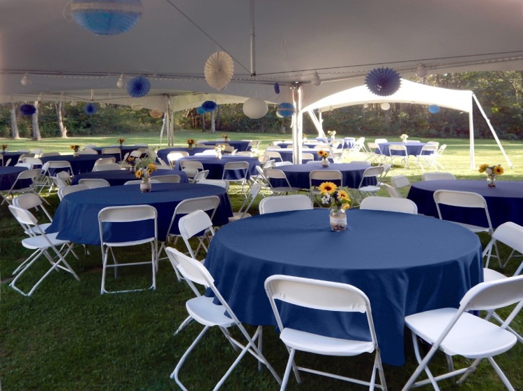 Chairs and tables