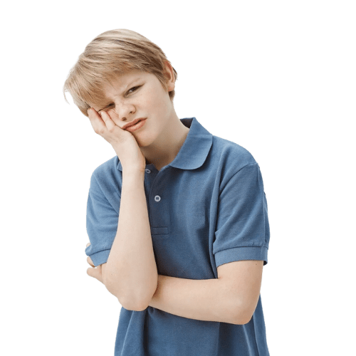 Stress Kid Tent Landing Page