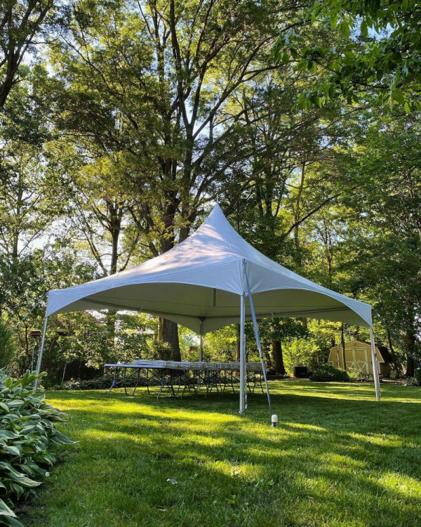 20x20 high peak tent